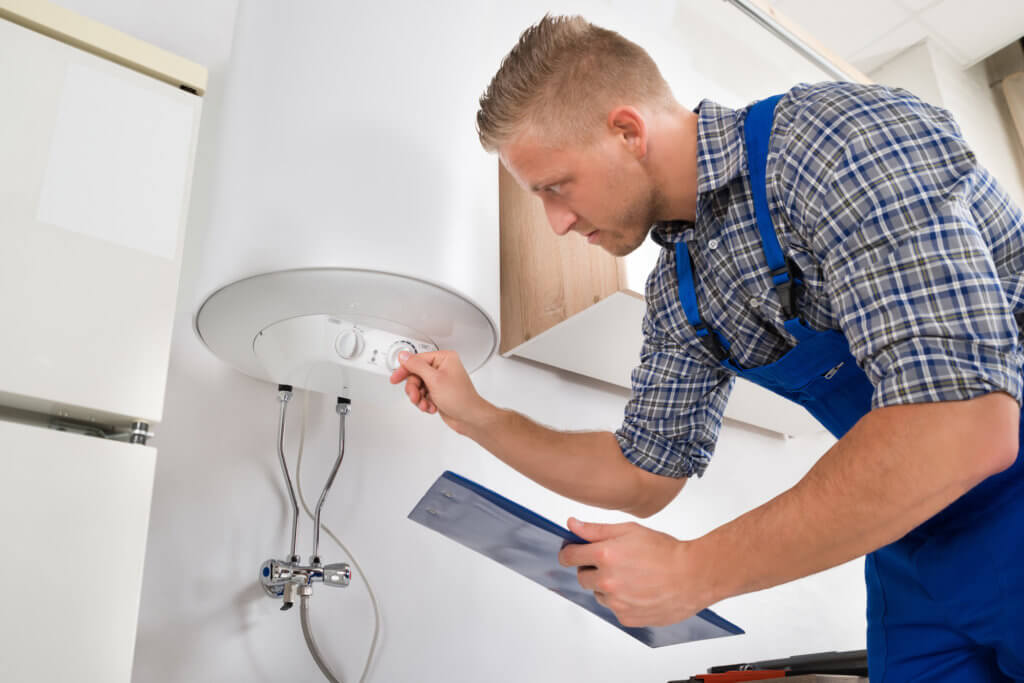 Water heater service
